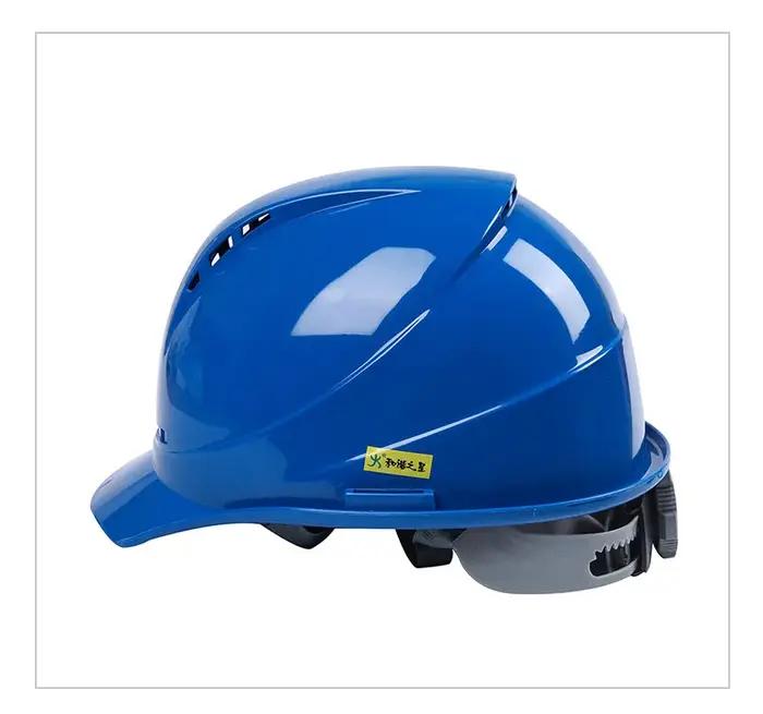 Casque de sécurité en ABS avec ventilateur solaire pour travailleurs et chantiers colorés pour hommes et femmes sécurité sur les sites de construction ocasions professionnelles
