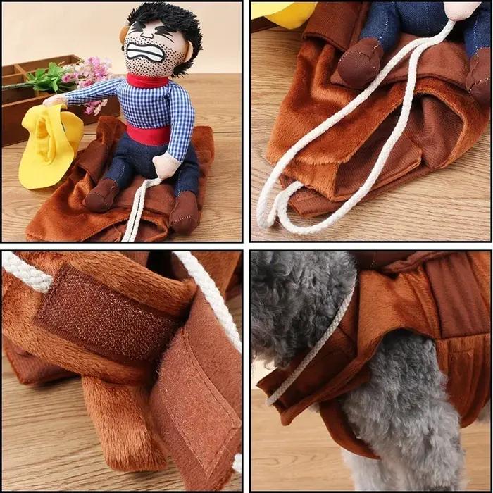Costume de déguisement d'Halloween amusant pour chien