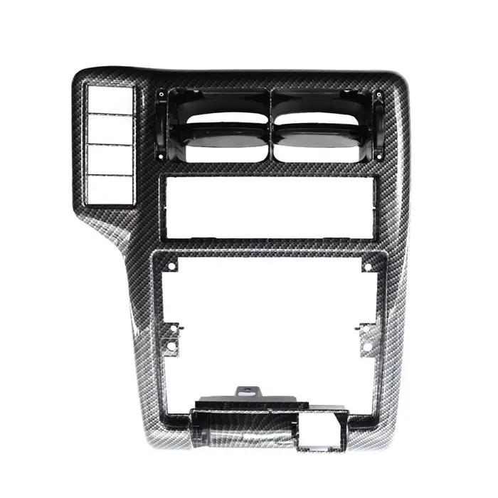Grille de ventilation de remplacement pour console centrale de voiture, en Fiber de carbone 6N 18580