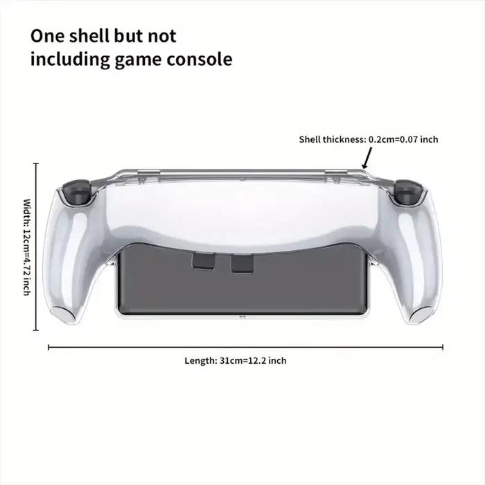 Housse de protection transparente en TPU, adaptée au portail PS – coque de protection absorbant les chocs et résistante aux rayures