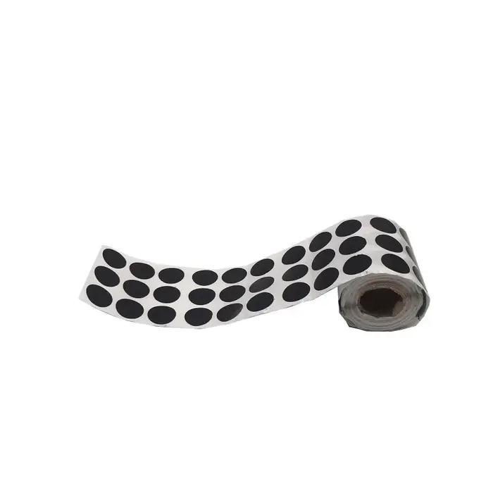 4 /5 "(2 cm) 900 pièces/rouleau noir éclaboussures éclaboussures cible autocollants patchs de couv