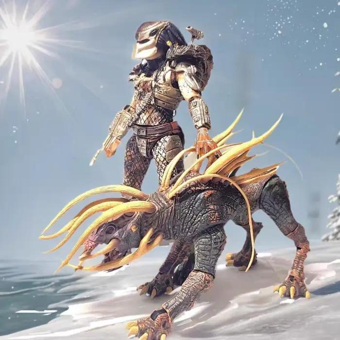 Predator Jungle Hunter Figurine de Collection Classique Unisexe pour Occasions Spéciales Science-Fiction