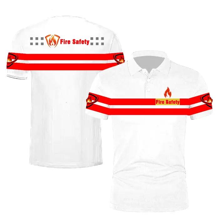 Polo de qualité supérieure en polyester pour hommes, style safari, respirant et personnalisable pour activités en plein air et cosplay