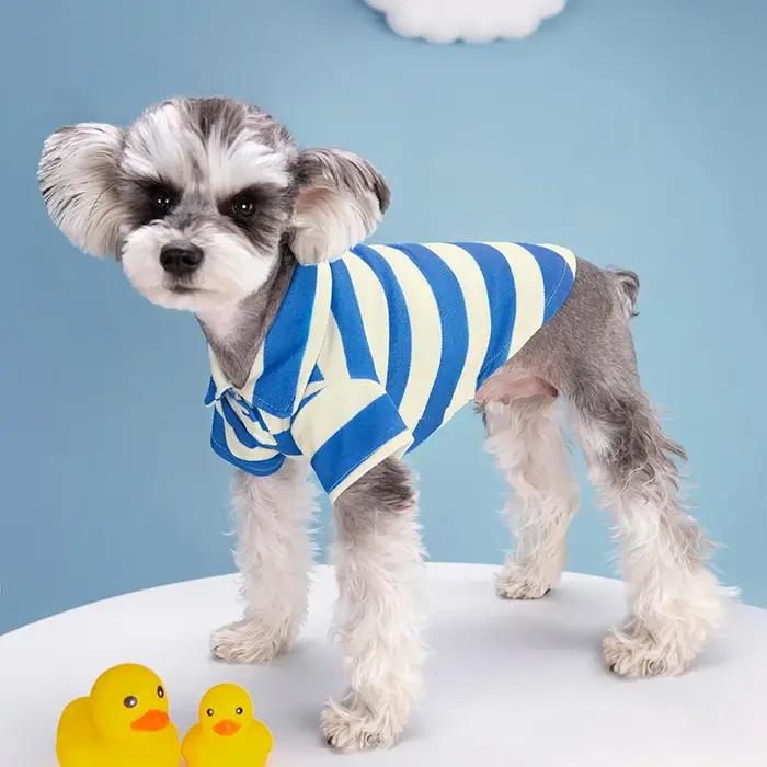 Polo pour chien, t-shirt décontracté respirant pour l'été