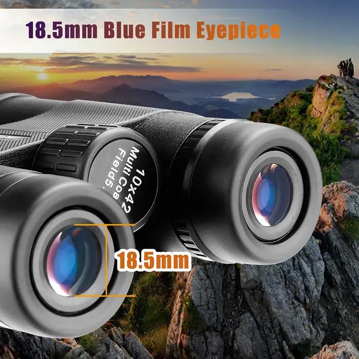 Jumelles SVBONY SA202 10x42 prisme toit professionnelles pour chasse camping survie outdoor