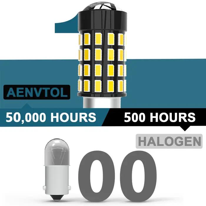 BA9S T4W 64111 BAX9S H6W 64132 BAY9S H21W 64136 ampoule LED CANBus pour feu de recul de secours marq
