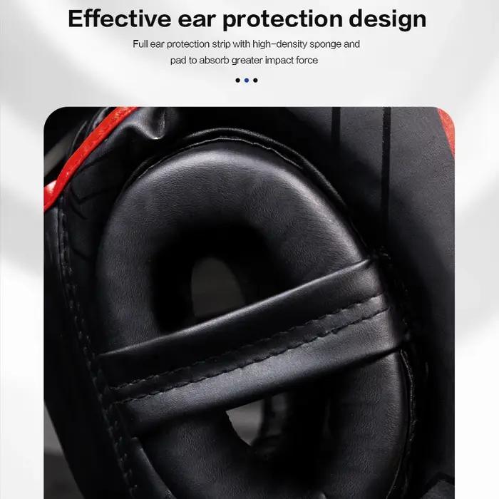 Casque De Kick Boxing karaté Muay Thai Guantes De Boxeo couvre-chef De combat gratuit MMA protège-tête Sanda entraînement adultes enfants équipement