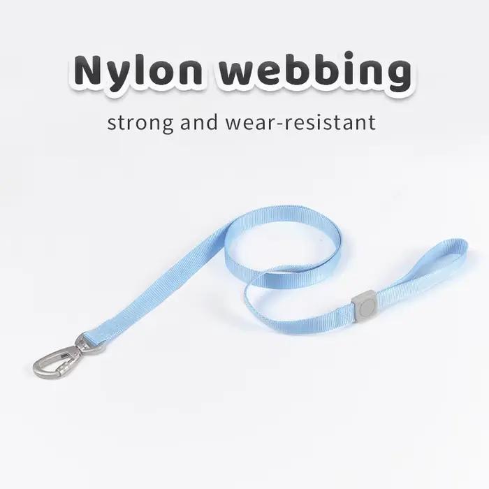 Laisse en nylon personnalisable pour petits chiens et chiots, ensemble pour promenades extérieures, toutes saisons, toutes étapes de vie, à offrir pour anniversaire ou Noël
