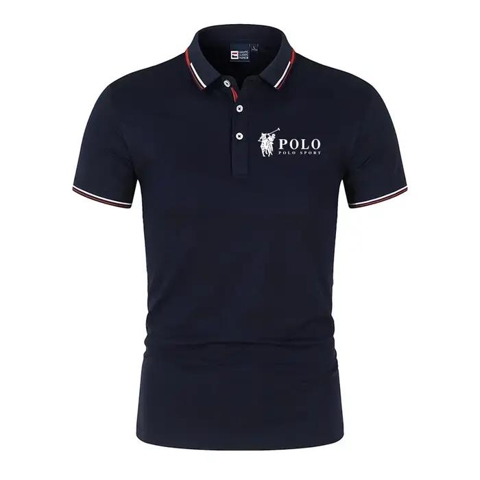 Polo personnalisé haut de gamme pour homme, séchage rapide, respirant, style décontracté, business e
