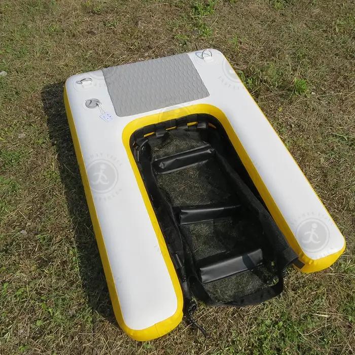 Dock flottant gonflable pour piscine d'eau pour chien d'été, plate-forme, équipement de natation