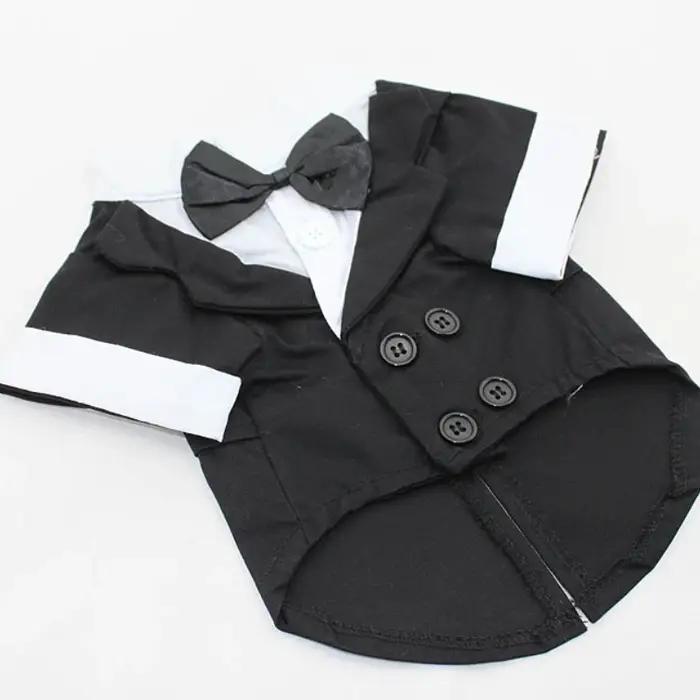 Chemise pour chien, vêtements pour chiots, costume de mariage pour animaux de compagnie, smoking for