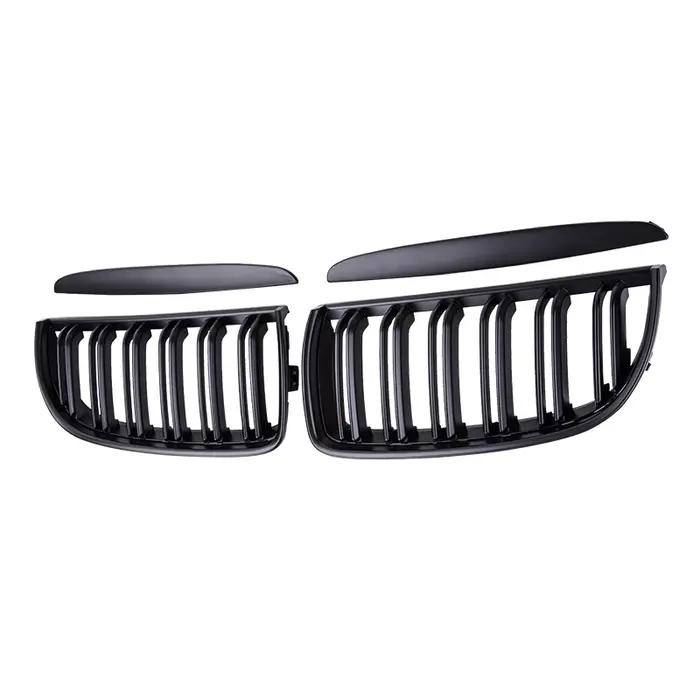 Calandre de course Pulleco noir brillant, Grilles de pare-chocs avant de voiture pour BMW E90 E91 sé
