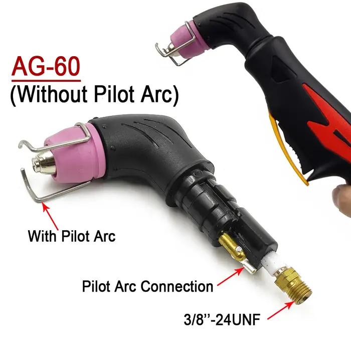Torche professionnelle AG60 SG55, pistolet de découpe Plasma avec/sans torche Plasma à Arc pilote, t