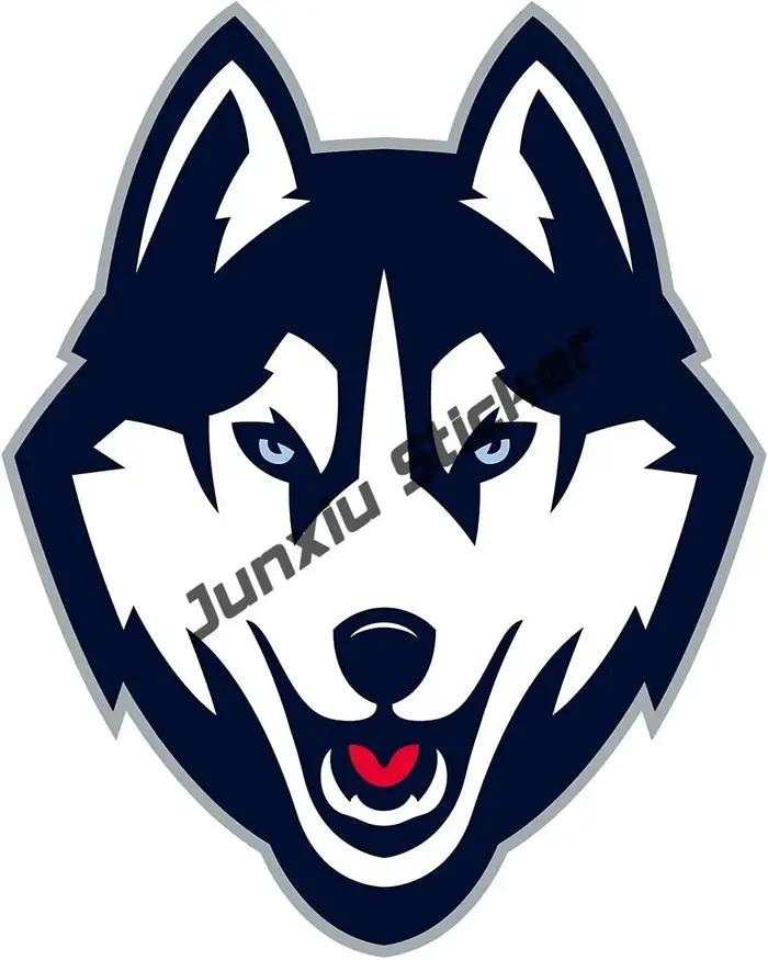 Autocollant de chien husky sibérien mignon