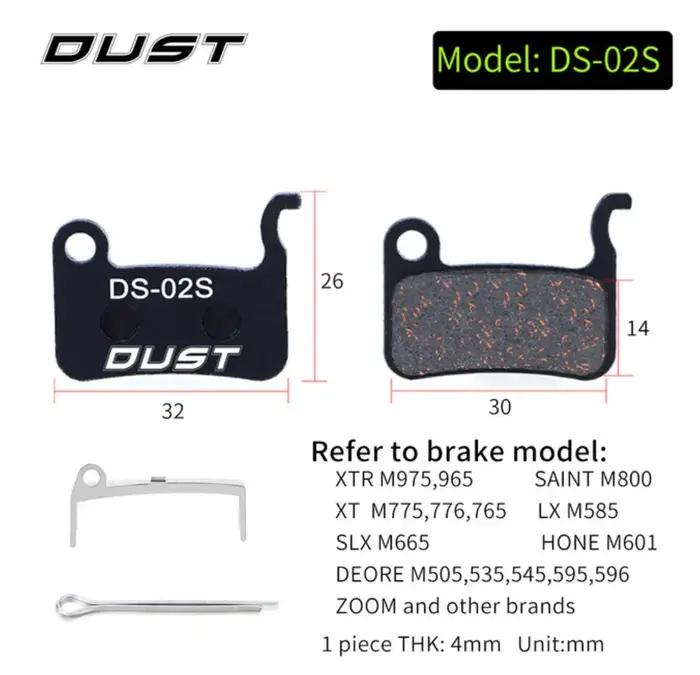 Plaquettes de frein à disque de vélo DUST Imaging