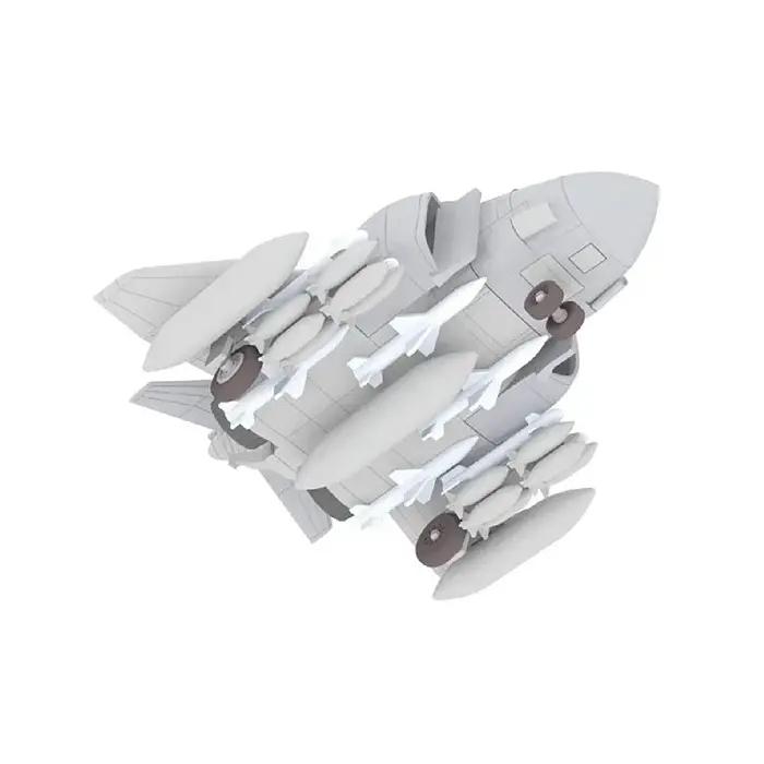Freedom F162070 kit de modèle assemblé F-4J jean II centralisé avec machine pilote de producteurs de version q