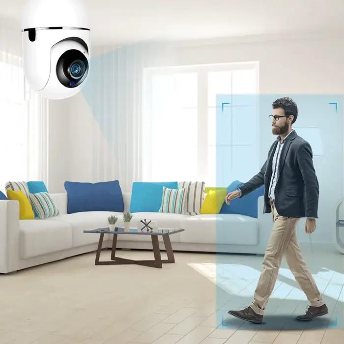 Caméra IP WiFi YCC365 Plus suivi automatique 1620P - Surveillance maison vision nocturne bébé sécurité