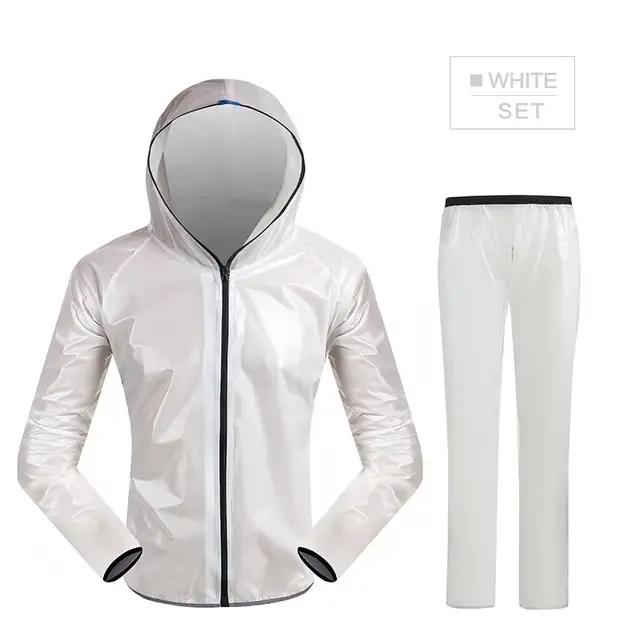 Ensembles de vestes de cyclisme pour hommes et femmes, imperméable coupe-vent, maillot de coulée, pa