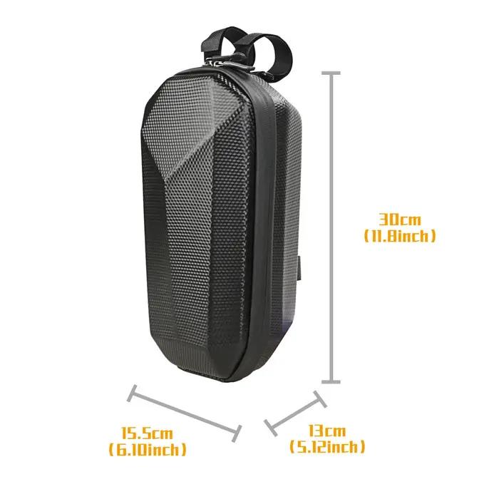 OFFBONDAGE Sacoche de guidon rigide en EVA pour trottinette électrique et vélo pliant – Accessoires de cyclisme