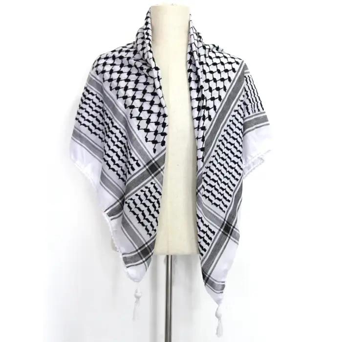 Dulplanchers f-Foulard de chasse avec pompon, écharpe de tête et de cou, rond, arabe, sport extérieu
