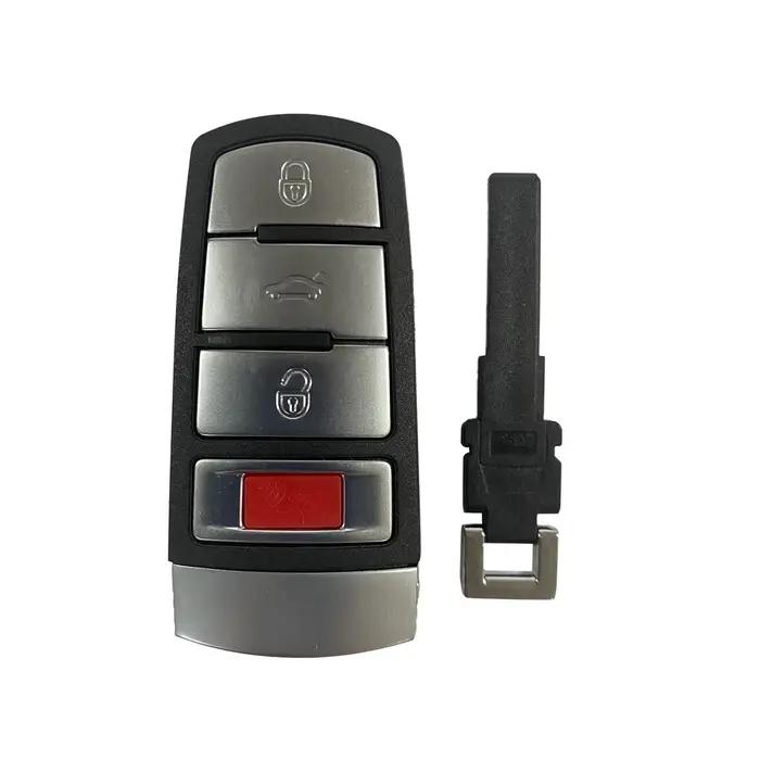 Okey – clé de voiture télécommandée, 3 + 1 boutons, 315MHz ID48, pour VW Volkswagen Passat 2006 – 20