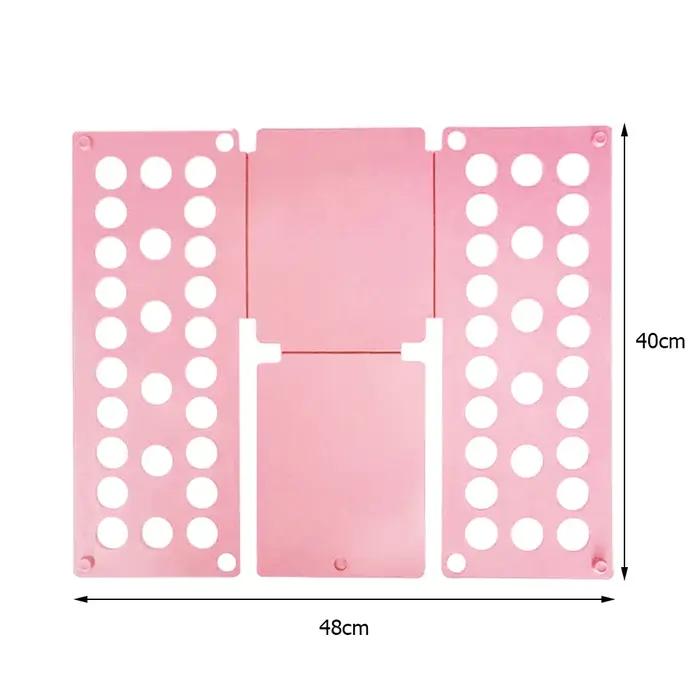 Planche à vêtements pliante en plastique pour rangement et organisation pratique à domicile pour vêtements pliés et présentation élégante des vêtements des enfants et des adultes occasions spéciales