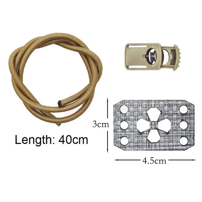 Support de fixation pour PTT tactique 2 pièces avec porte garrot pour équipement de chasse