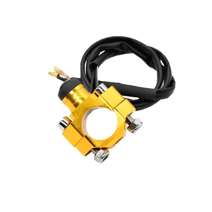 Bouton marche arrêt universel pour moteur XCMT interrupteur de démarrage CNC pour KTM Honda Yamaha YZF WRF EXC XCF CRF 230F robuste et élégant pour motos et véhicules tout terrain