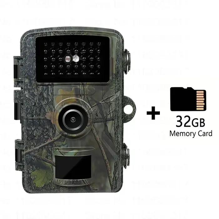 Caméras de chasse 16MP 1080P avec vision nocturne infrarouge 940nm, caméra étanche pour la surveillance et le repérage de la faune sauvage