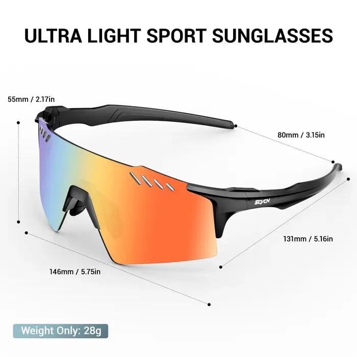 Lunettes de sport photochromiques SCVCN sans monture - Randonnée