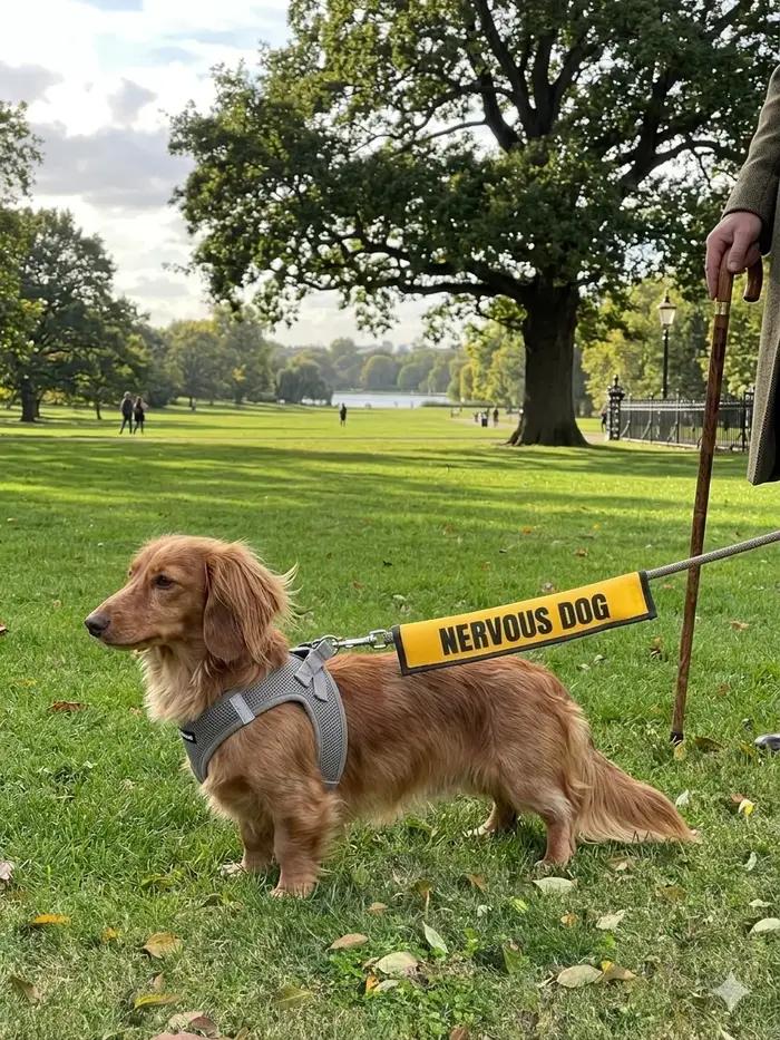 Manchon de laisse pour chien en néoprène double face «
