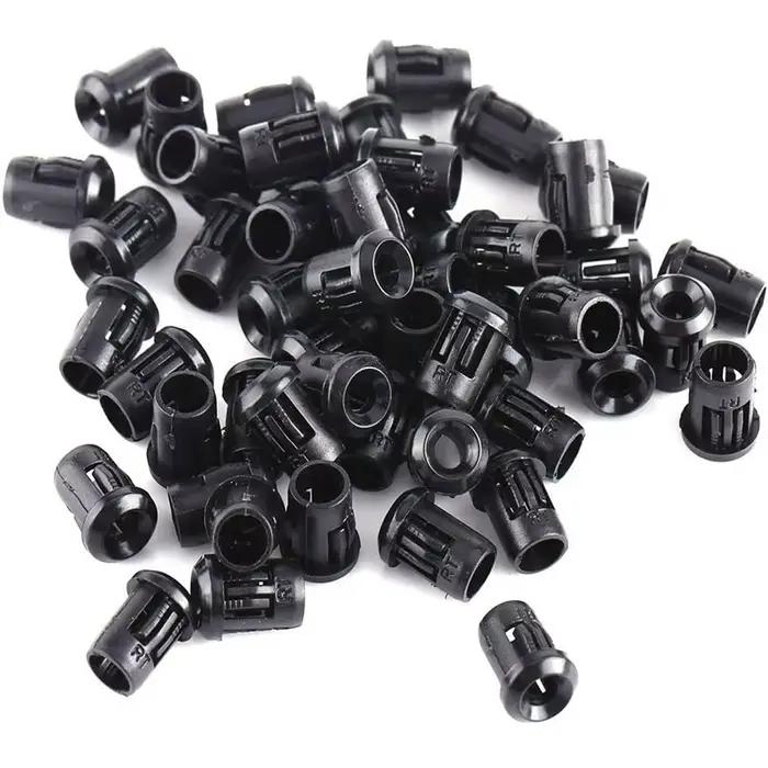 Bases de lampe en plastique noir, 3mm/5mm/8mm/10mm, support de Diode LED, Clip noir, montage de pris