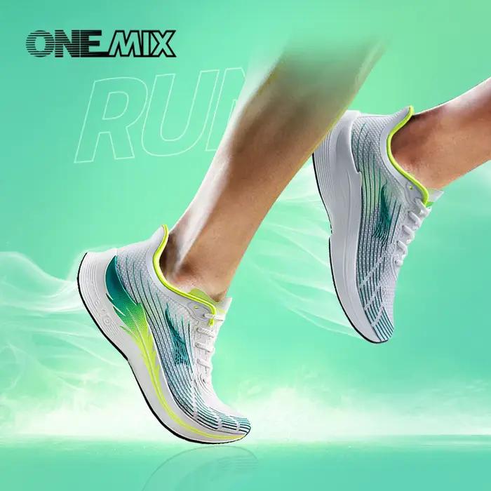 ONEMIX – chaussures de course respirantes pour hommes, chaussures de sport décontractées, souples, n