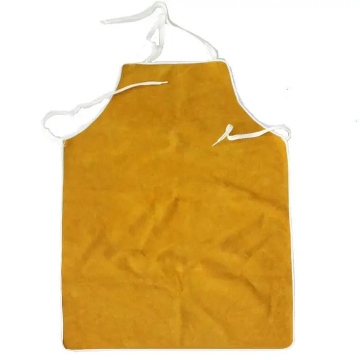 Tablier de soudage professionnel en cuir de vachette