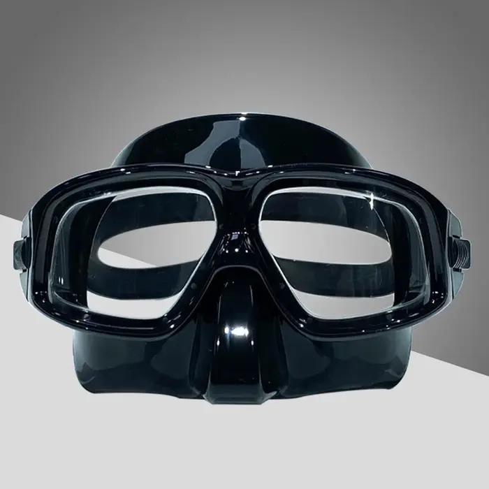 QYQ professionnel plongée en apnée masque de plongée sous-marine lunettes de plongée en Silicone mas