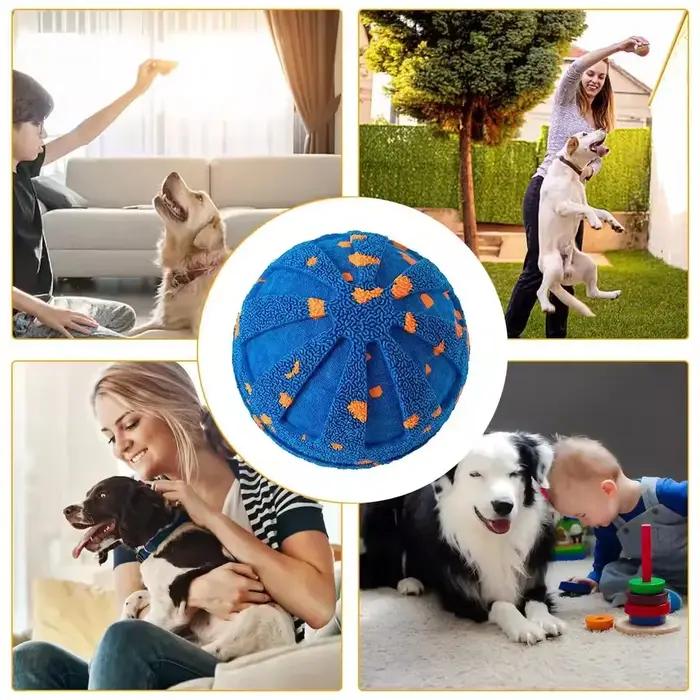 Balle interactive intelligente pour chiens balle en mousse ABS vibrante sautant rebondissante jouet pour chiens occasions spéciales jeux pour chiens