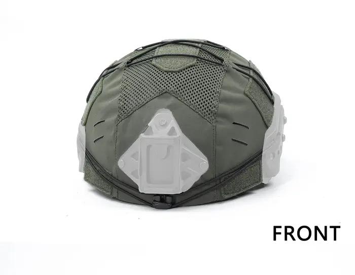 Housse de casque Dmgear Team Wendy Exfil pour casque balistique ou bump - Camouflage Ranger Green