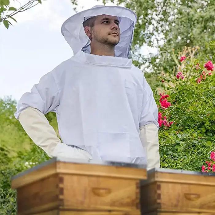 Vêtements pour apiculture, demi-apiculture, Anti-abeilles, taille respirante, pour garder les abeilles, professionnel en plein air, Z8N1