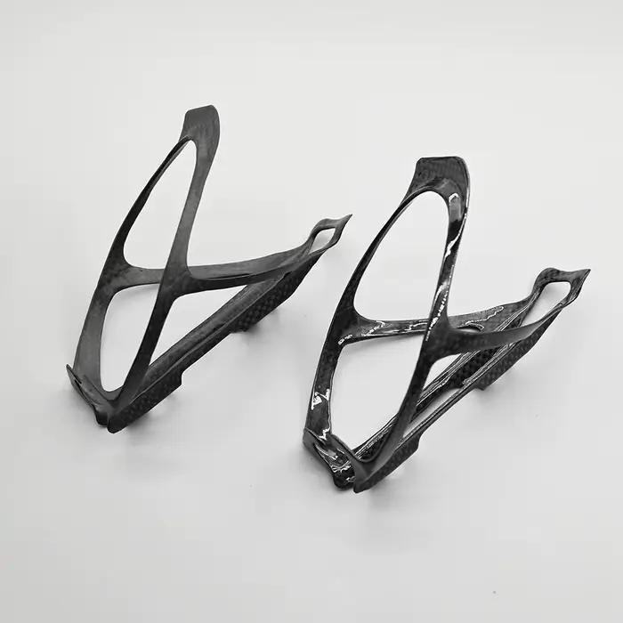 Porte-bouteille d'eau de vélo noir Portable ultraléger course Lite entièrement en Fiber de carbone p