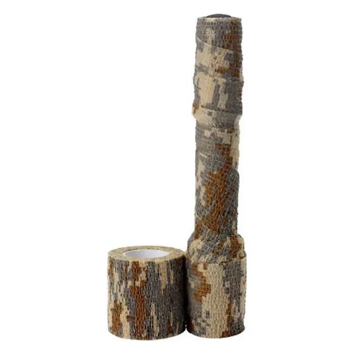 Ruban Camouflage Adhésif Non Tissé pour Chasseurs et Cyclistes Multisaison Blanc Bleu Beige Brun Champagne Jaune Rose Rouge Vert Armée Violet Noir Vert