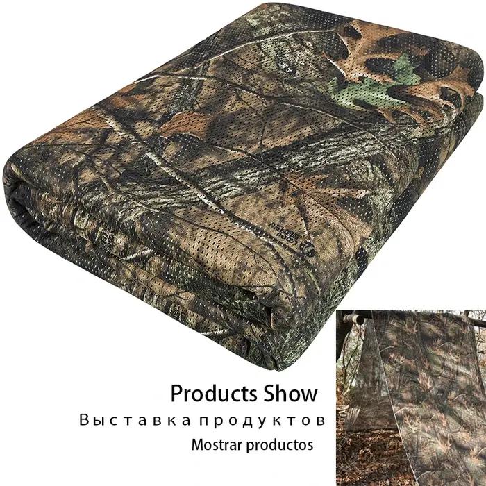 CamSolomon-Filet de camouflage pour la chasse, 1.5x2, 3, 4, 5, 6, 8, 12, store au sol W 59, bord de