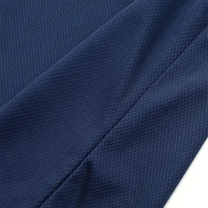 T-shirt en polyester décontracté pour hommes, imprimé, col rond, léger et respirant, parfait pour l'été et les journées décontractées