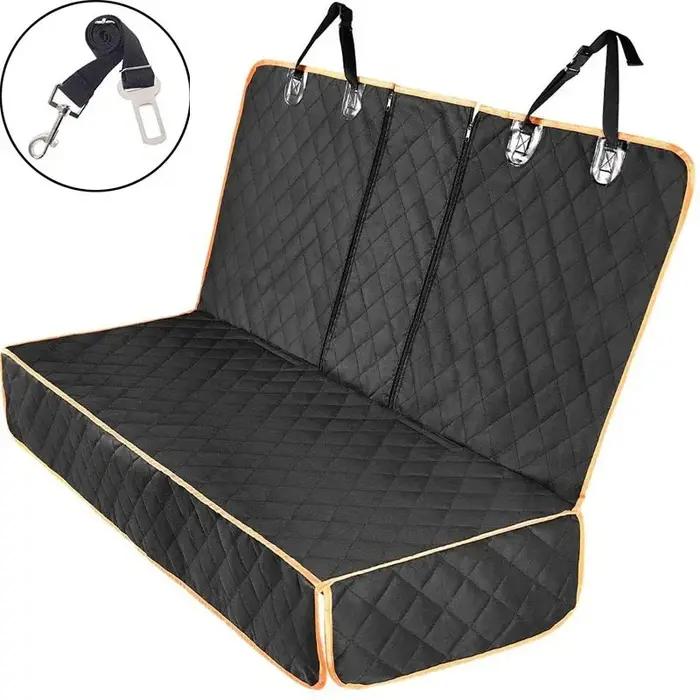 Housse de siège de chien de voiture pour siège arrière, imperméable, tapis de protection de siège arrière pour animaux de compagnie, antidérapant, support de sécurité universel pour chiens de sortie