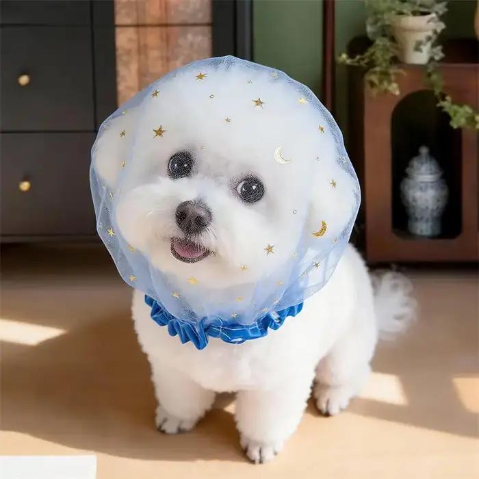Cache-tête en maille pour chiens