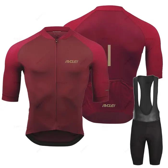2025 Rvouei Pro Team Vêtements de vélo Hommes Nouveaux