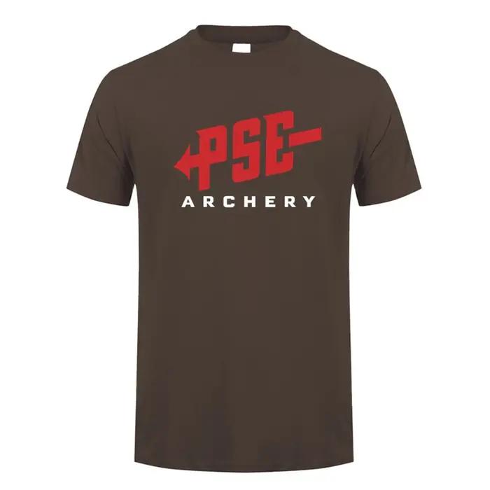 Pse Huntinger tir à l'arc hommes t-shirt été décontracté à manches courtes T-shirts Mans dessus frais Pse tir