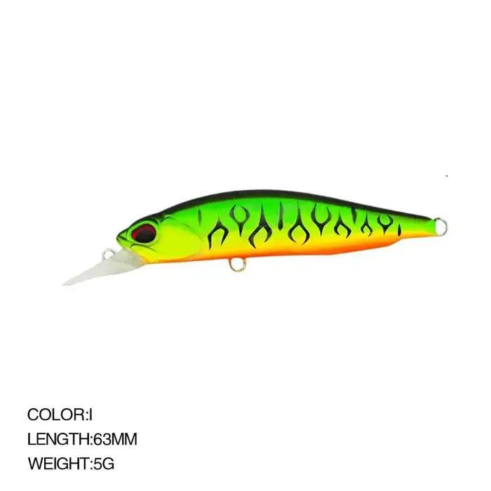 Leurre de pêche méné Wobbler Rozante 77SP leurre oscillant à longue coulée Jerkbait appât artificiel
