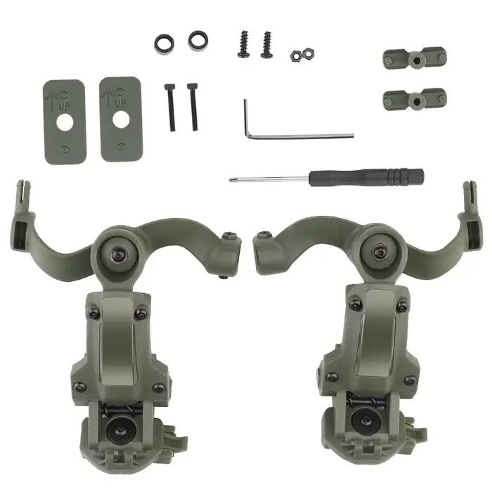 Adaptateur de montage sur Rail de casque tactique à Angle libre