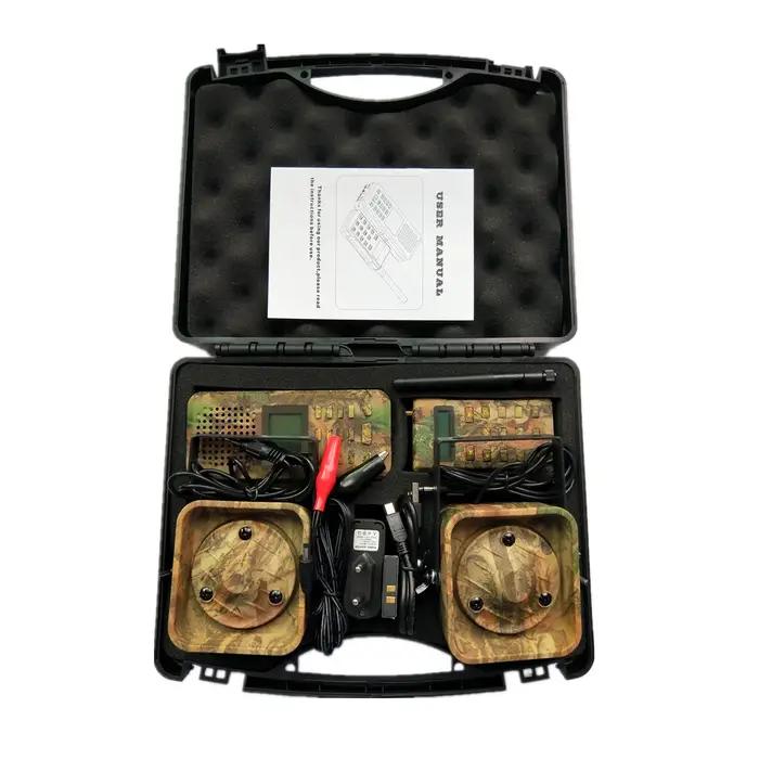 Haut-parleurs 2x50W avec lecteur MP3 pour appelants de chasse oies canards - Télécommande incluse
