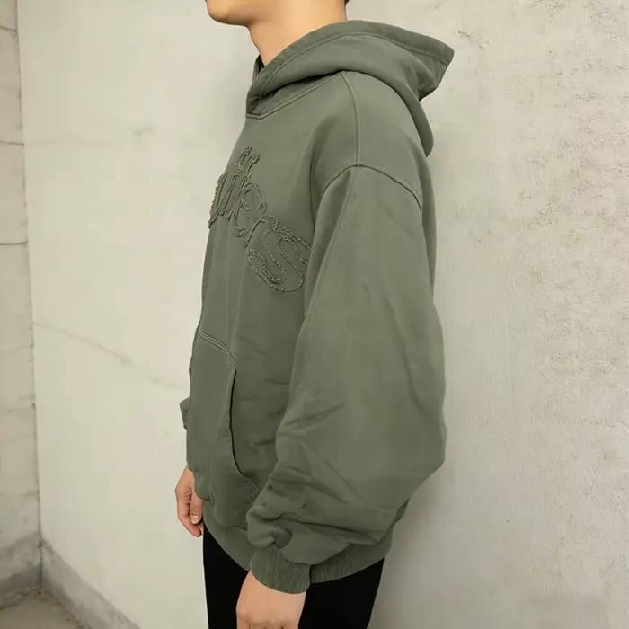 Sweat-shirts de style streetwear européen et américain, hip-hop, pour hommes et femmes, à manches lo